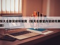 恒大名都装修样板房（恒大名都室内装修效果图）