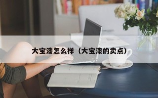 大宝漆怎么样（大宝漆的卖点）