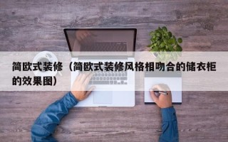 简欧式装修（简欧式装修风格相吻合的储衣柜的效果图）