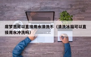 席梦思可以直接用水清洗不（清洗冰箱可以直接用水冲洗吗）