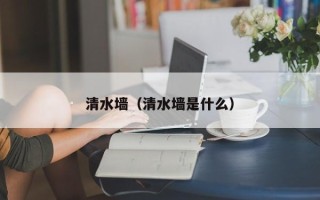 清水墙（清水墙是什么）