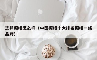 志邦橱柜怎么样（中国橱柜十大排名橱柜一线品牌）