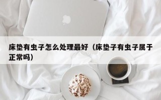 床垫有虫子怎么处理最好（床垫子有虫子属于正常吗）