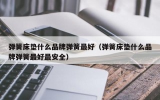 弹簧床垫什么品牌弹簧最好（弹簧床垫什么品牌弹簧最好最安全）