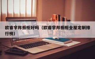 欧睿宇邦橱柜好吗（欧睿宇邦橱柜全屋定制排行榜）