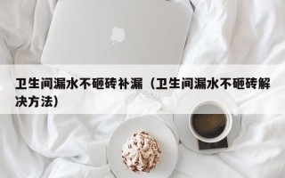 卫生间漏水不砸砖补漏（卫生间漏水不砸砖解决方法）